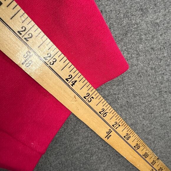 Susan Graver Weekend Regular Marina Knit Blazer Pink Fuchsia Size X-Large - Picture 5 of 9